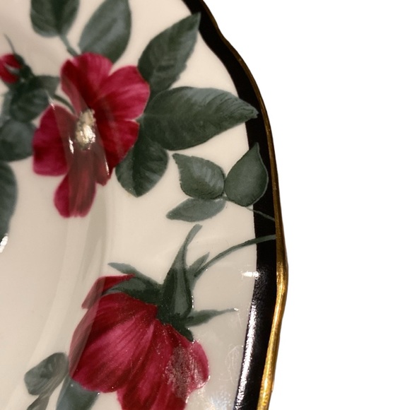 Very Rare Mikasa Midnight Glory Bone China Fine Dining Set of 4 Bowls - Picture 3 of 6